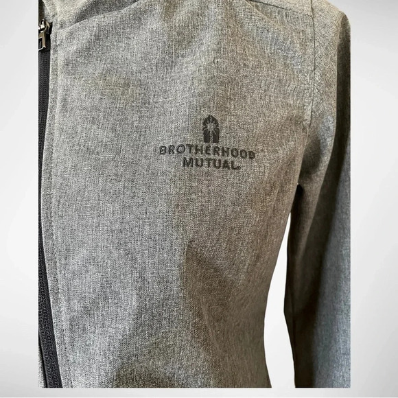 NORTH END Women's Gray Soft Shell Jacket With Convertible Collar Small | EUC - Picture 7 of 15